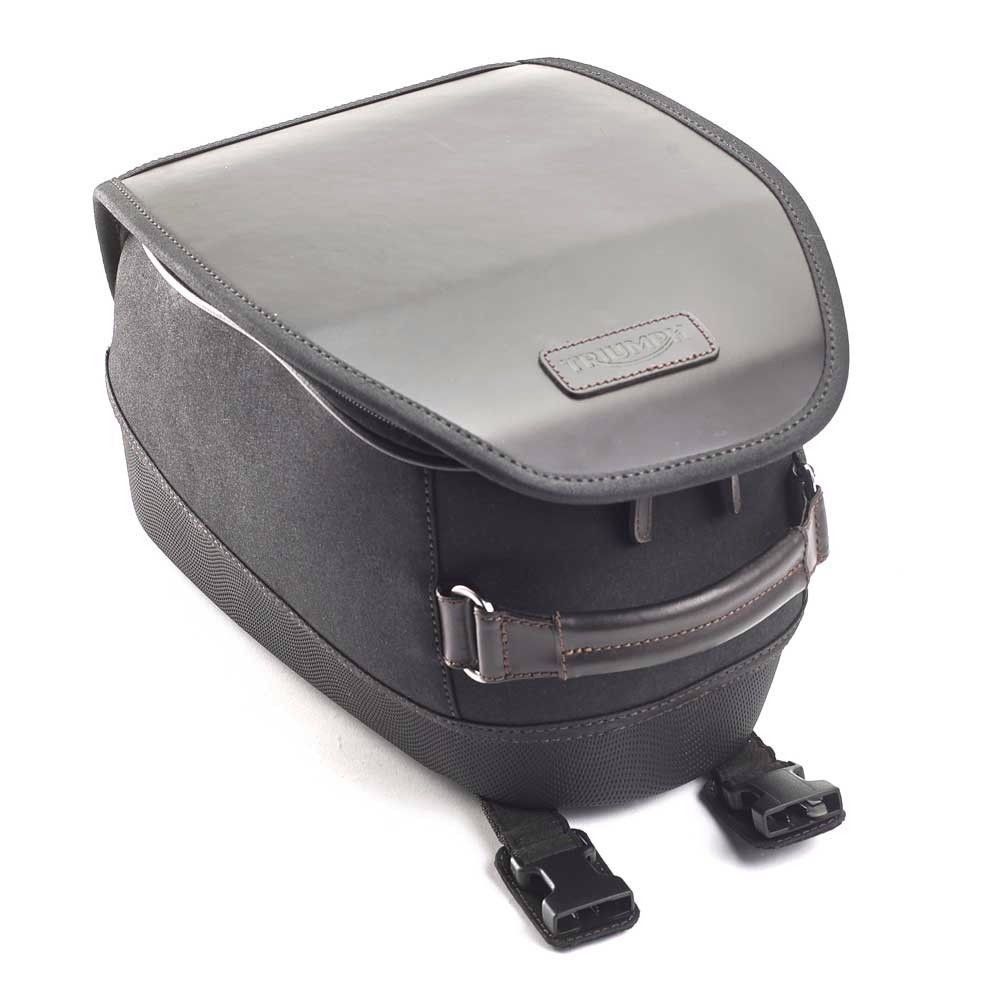 equipaje-triumph-tank-bag,-waxed,-black,-kit